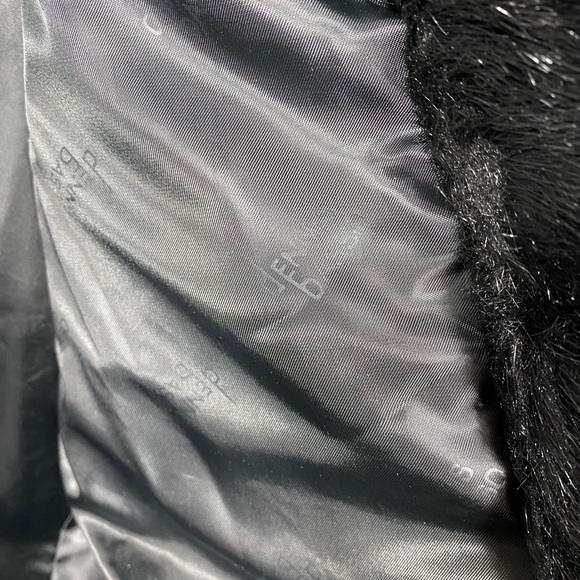 Dennis Basso faux fur coat 1X Luxury alternative to real fur Vegan friendly Luxe - Picture 8 of 10